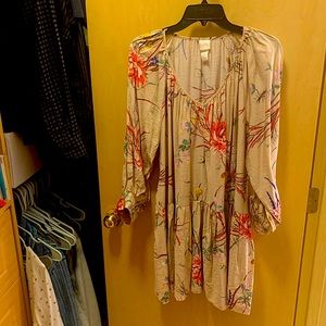 H&M Floral Midi Dress